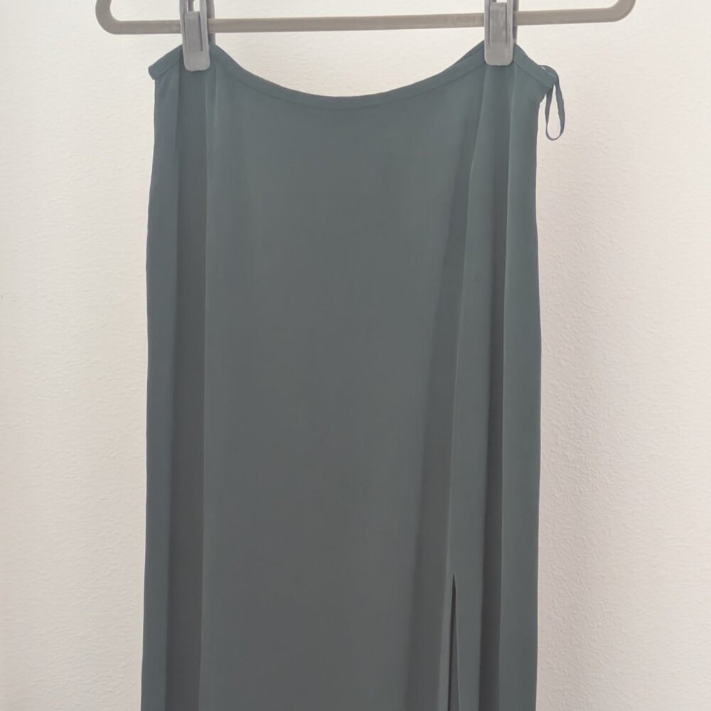 Jones New York Teal Midi Skirt